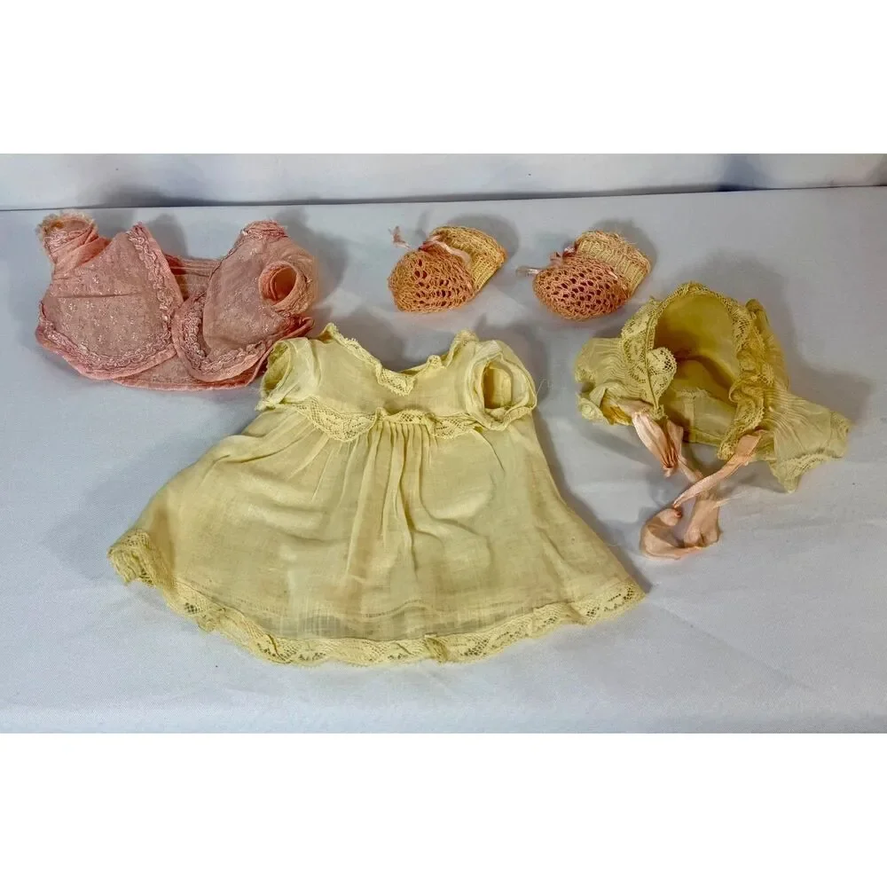 Antique Composition Bubbles Cloth Body Original Sleep Eyes 14